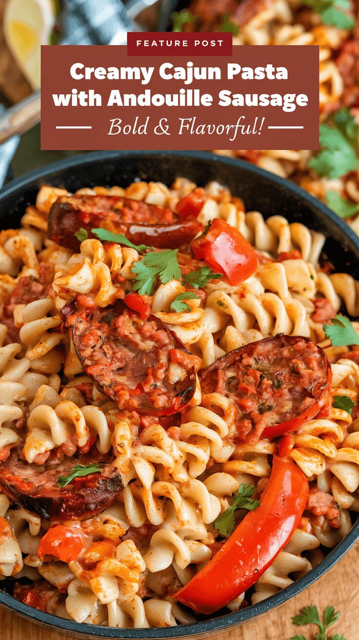 Cajun Pasta with Andouille Sausage