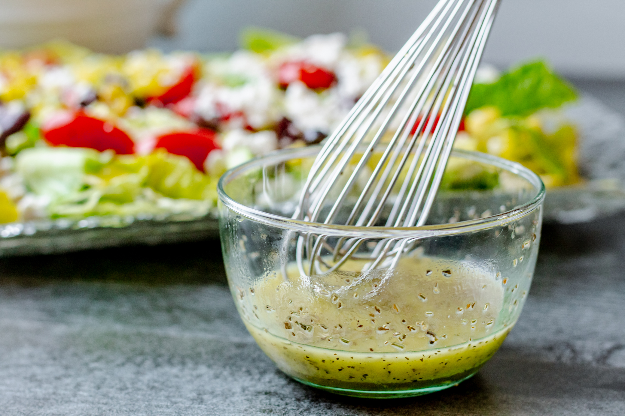 Simple 5-Minute Mediterranean Salad Dressing Recipe