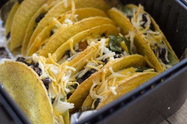 taco shells in air fryer