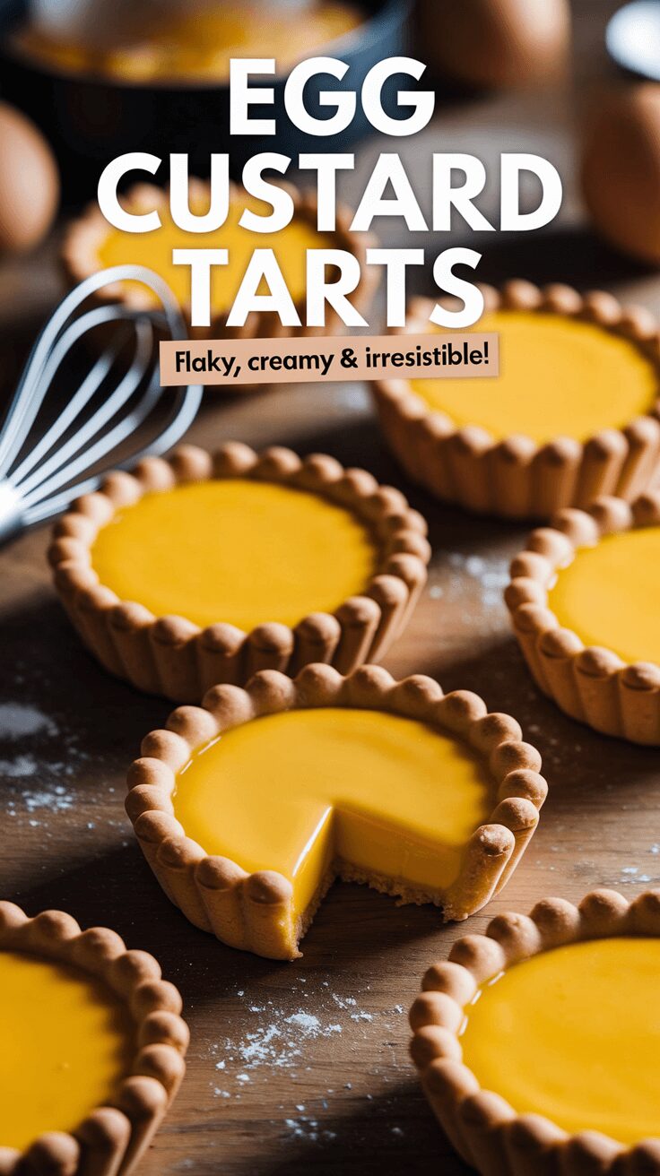 Egg custard tarts recipe