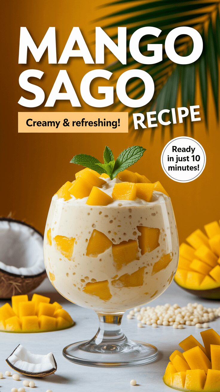 Mango Sago Dessert