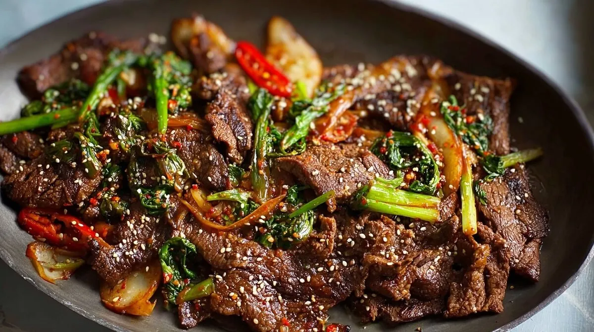 Korean BBQ Beef Bulgogi Recipe