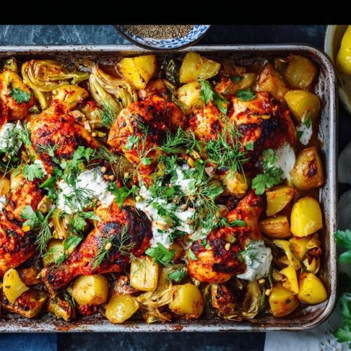 Recipe for Oven-Baked Harissa Chicken