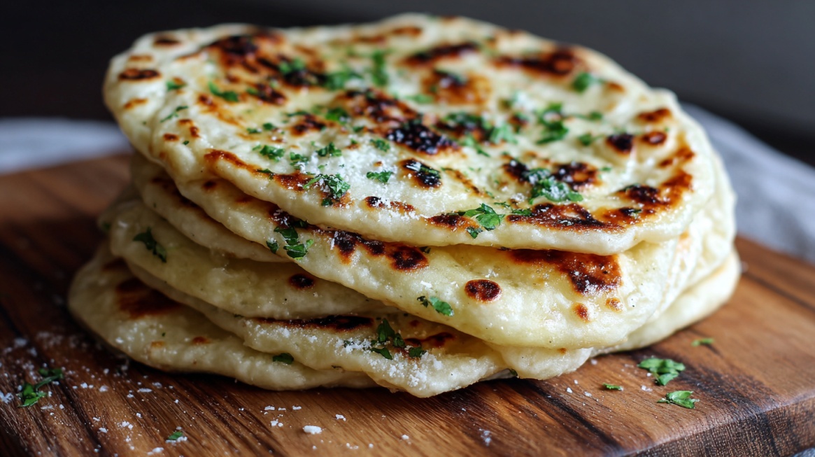 You Should Check Out a 2-Ingredient Flatbread Recipe (TikTok Viral Option)